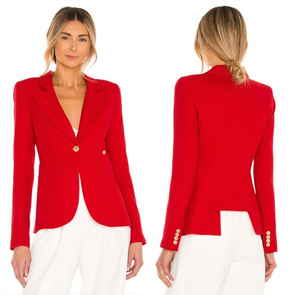 Smythe Classic Duchess Blazer Red - Picture 1 of 10